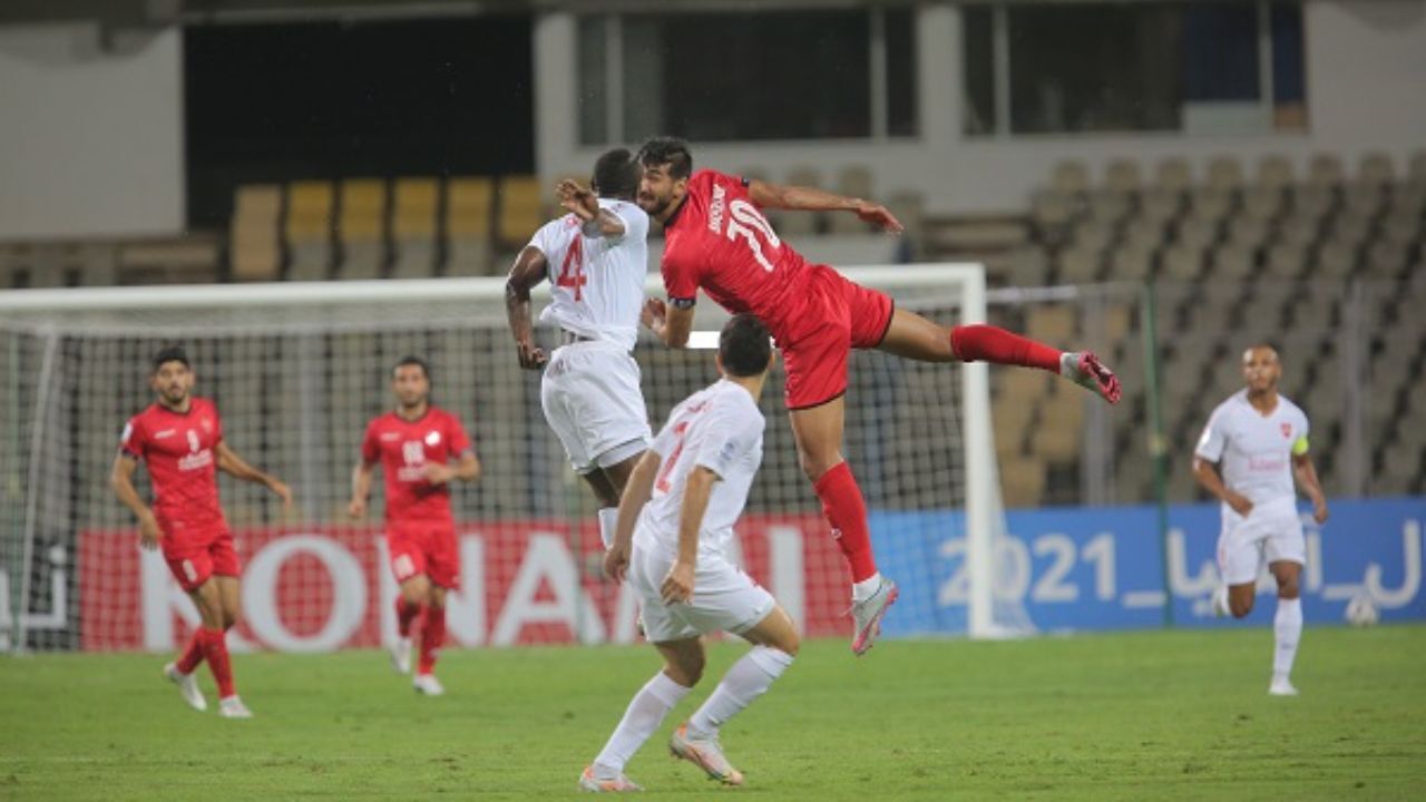 پنالتی پرسپولیس مقابل الوحده سوخت