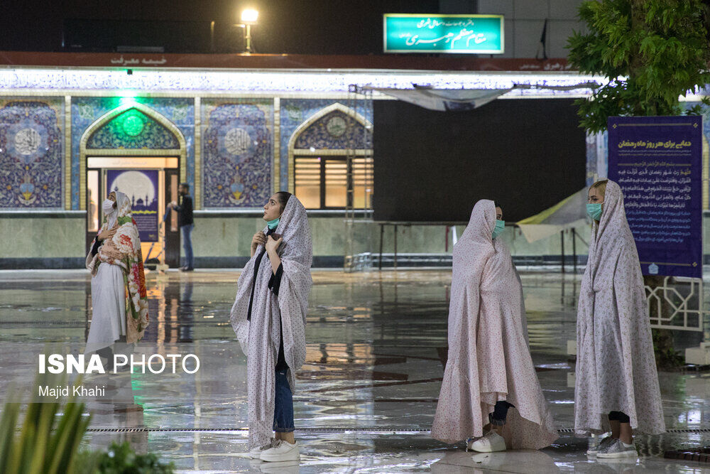 شب قدر در امامزاده صالح