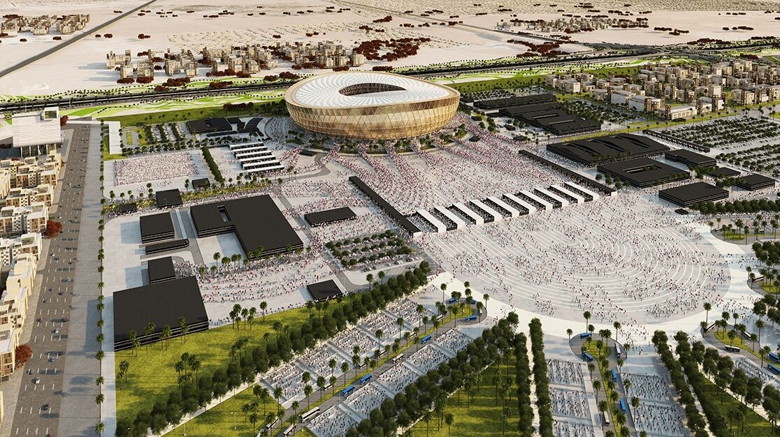 ورزشگاه میزبان فینال جام جهانی 2022 تکمیل شد + عکس
