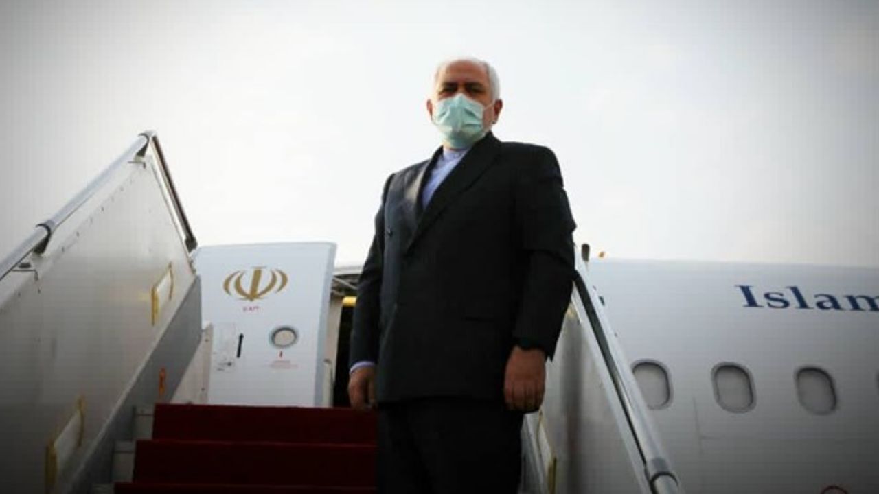 ظریف وارد ایرلند شد