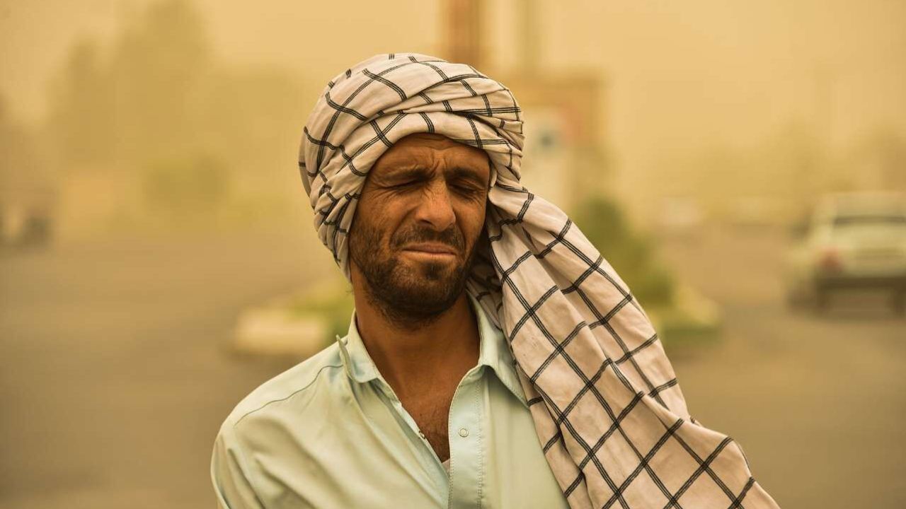 غلظت ذرات غبار در هوای زاهدان به 10 برابر حد مجاز رسید