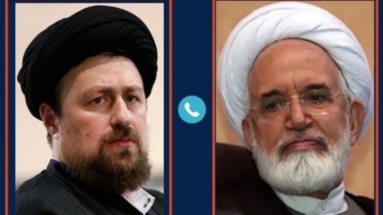 احوالپرسی سیدحسن خمینی از مهدی کروبی/ تماس تلفنی میرحسین موسوی با محمدرضا خاتمی