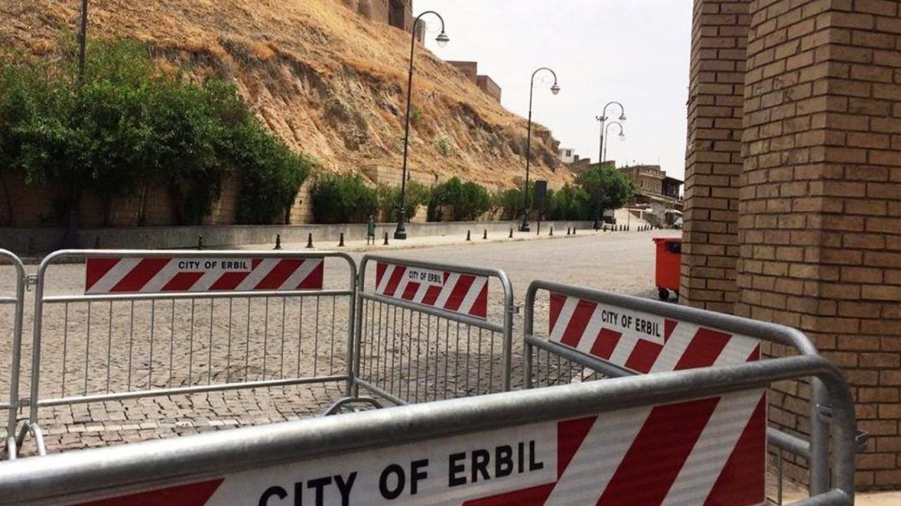 اصابت موشک به اطراف یک هتل در اربیل عراق