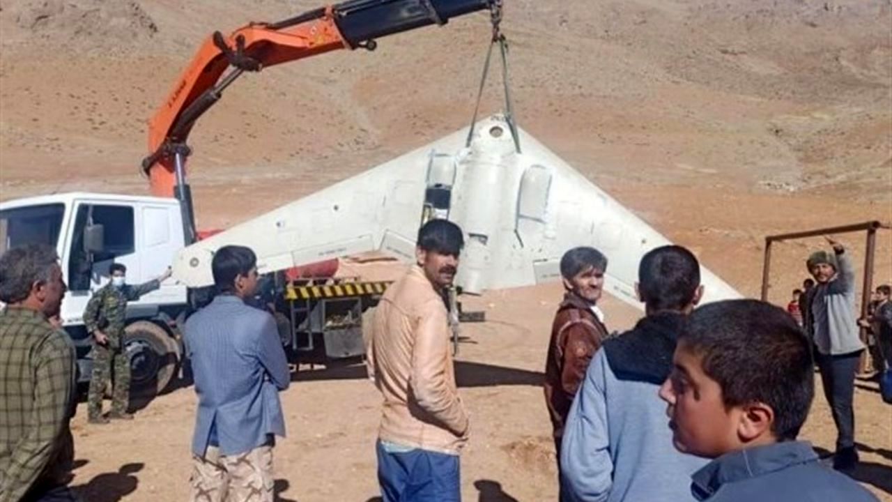 پهپاد برای باروری ابرها به کار گرفته شده بود که به دلیل شرایط جوی مجبور به فرود اضطراری شد