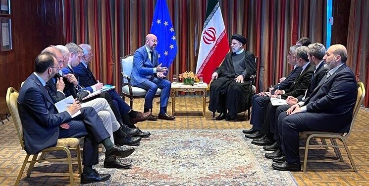 صحبت های رئیسی و شارل میشل پیرامون قطعنامه و مسائل منطقه ای