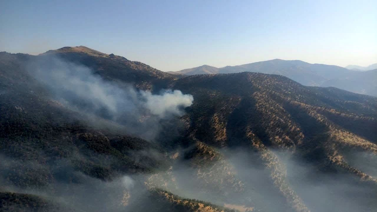 آتش‌سوزی در پارک ملی سالوک