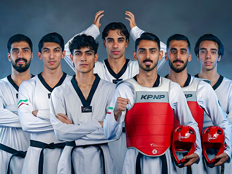 کولاک تیم تکواندوی مردان ایران در کره جنوبی با 7 مدال