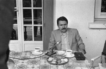 تصویری دیده نشده از مسعود رجوی در عربستان + عکس