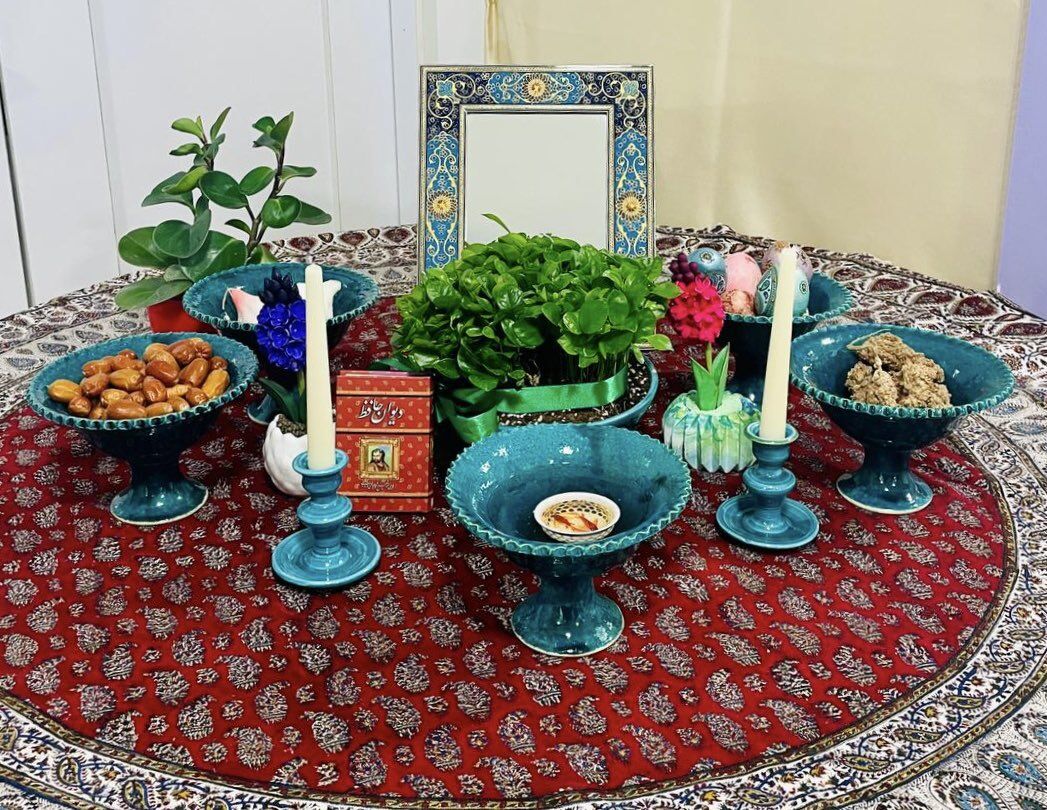ببینید| سفره هفت‌سین سفارت ایتالیا در تهران