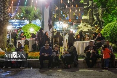 افطاری فلسطینی در قلب تهران