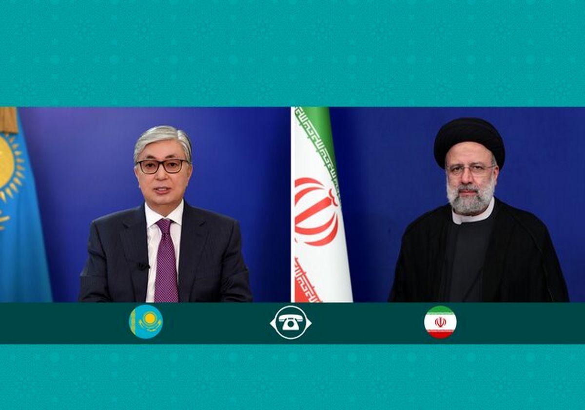 مکالمه تلفنی رئیسی و رئیس جمهوری قزاقستان