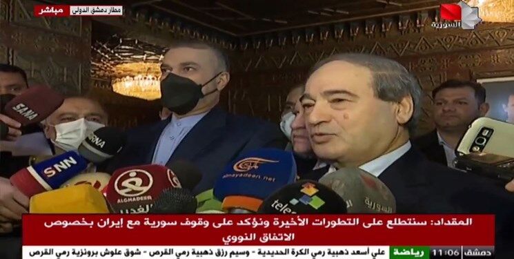 با وزیر خارجه ایران درباره تحولات منطقه گفت‌و‌گو می‌کنیم