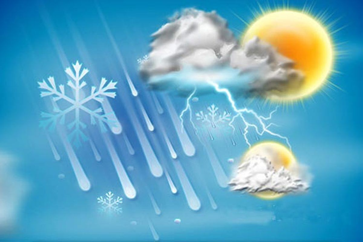 پیش بینی وضع هوا فردا پنجشنبه 7 خرداد 1405