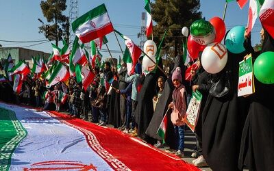 زنان حاضر در راهپیمایی ۲۲ بهمن + عکس