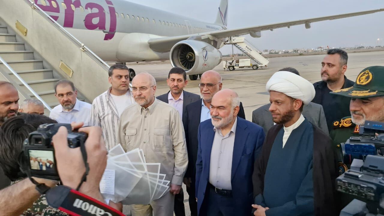 رییس مجلس شورای اسلامی به خوزستان سفر کرد