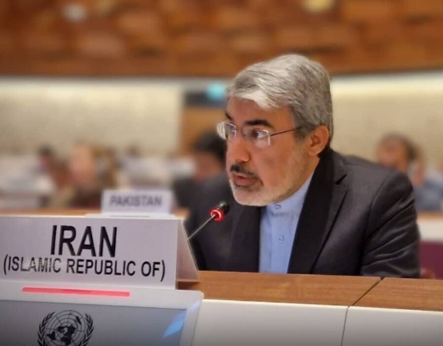 بحرینی در ژنو: ایران به تجاوز پاسخ خواهد داد؛ غنی‌سازی صلح‌آمیز حقی انکارناپذیر است