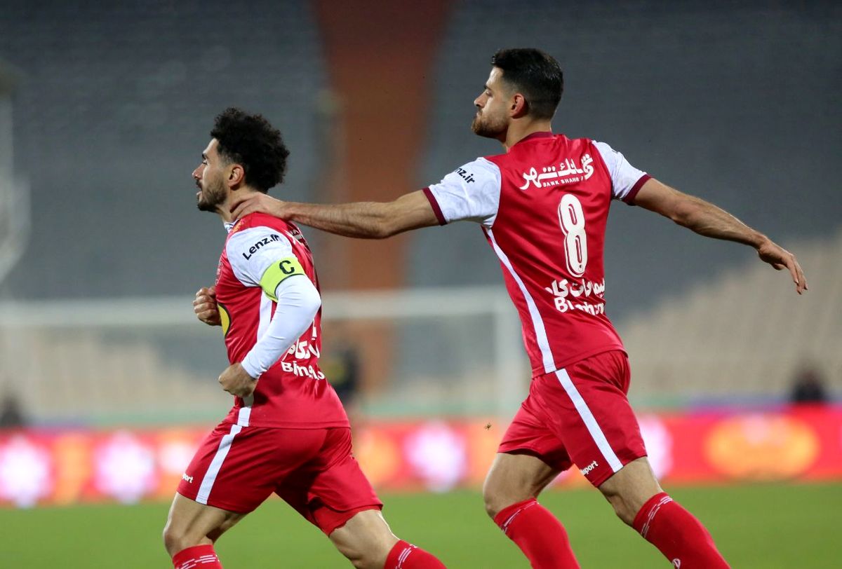 سبقت پرسپولیس از رقبا با گل عالیشاه