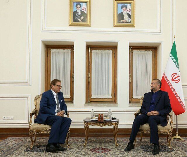 دیدار امیرعبداللهیان با فرستاده ویژه نخست وزیر پاکستان