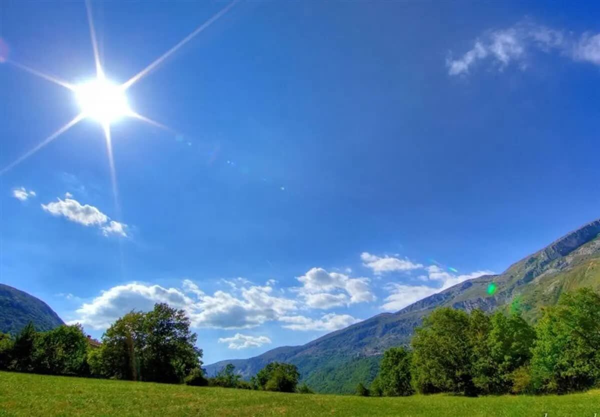 آسمان صاف در بیشتر مناطق کشور