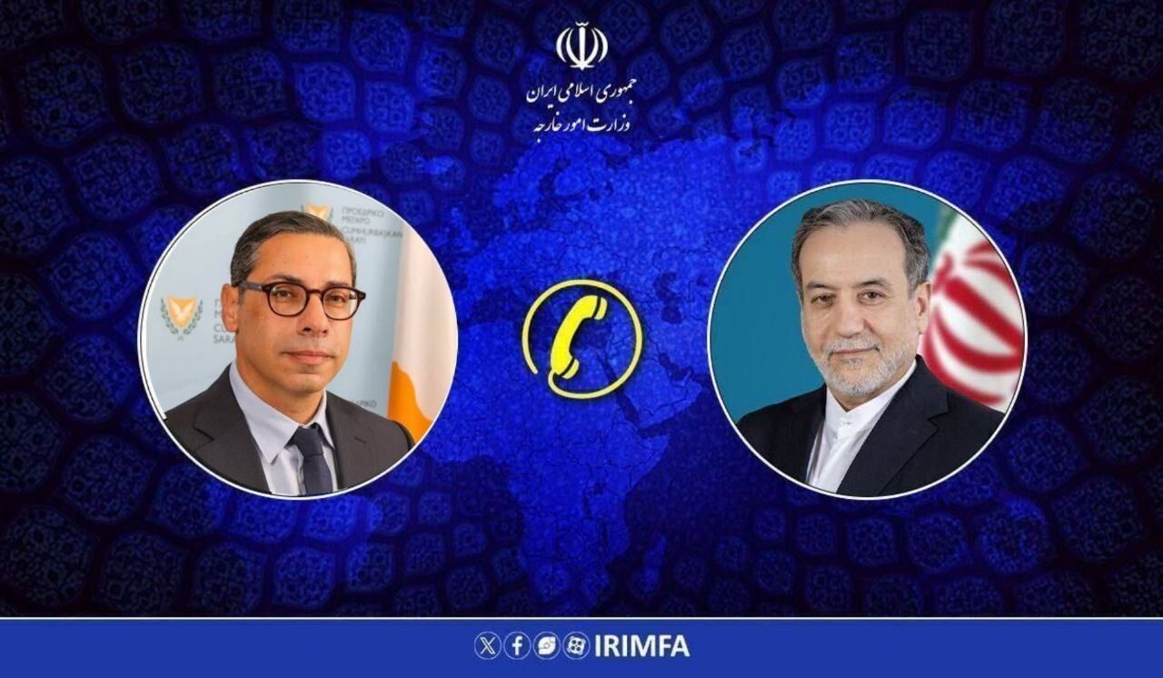 رایزنی وزیر خارجه قبرس با عراقچی