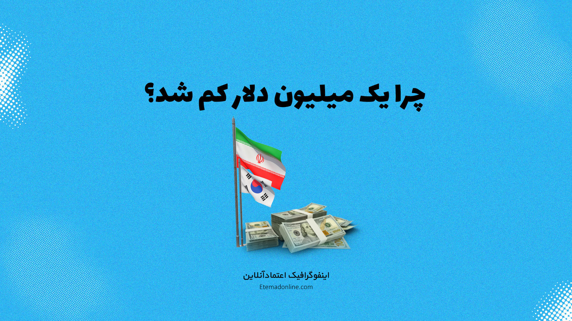 اینفوگرافی| چرا طلب ایران از کره جنوبی یک میلیارد دلار کمتر شد؟