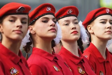 رژه روز پیروزی ارتش روسیه در میدان سرخ مسکو