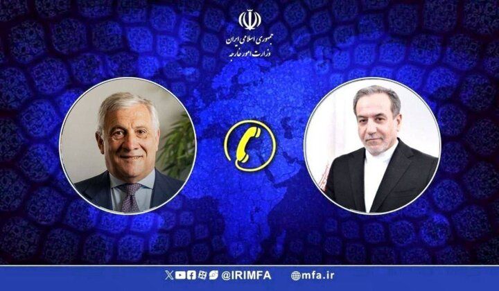 رایزنی تلفنی وزیران خارجه ایران و ایتالیا با موضوع آتش‌بس