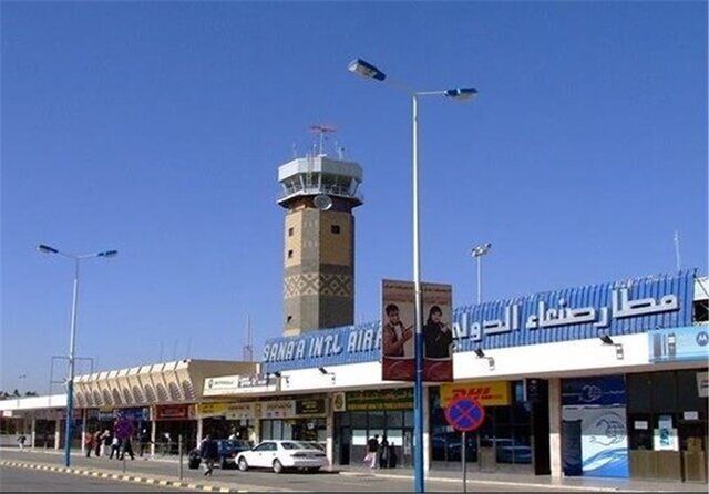 حمله عربستان به فرودگاه صنعا