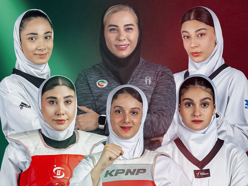 درخشش دختران ایران در خاک کره جنوبی با پنج مدال رنگارنگ