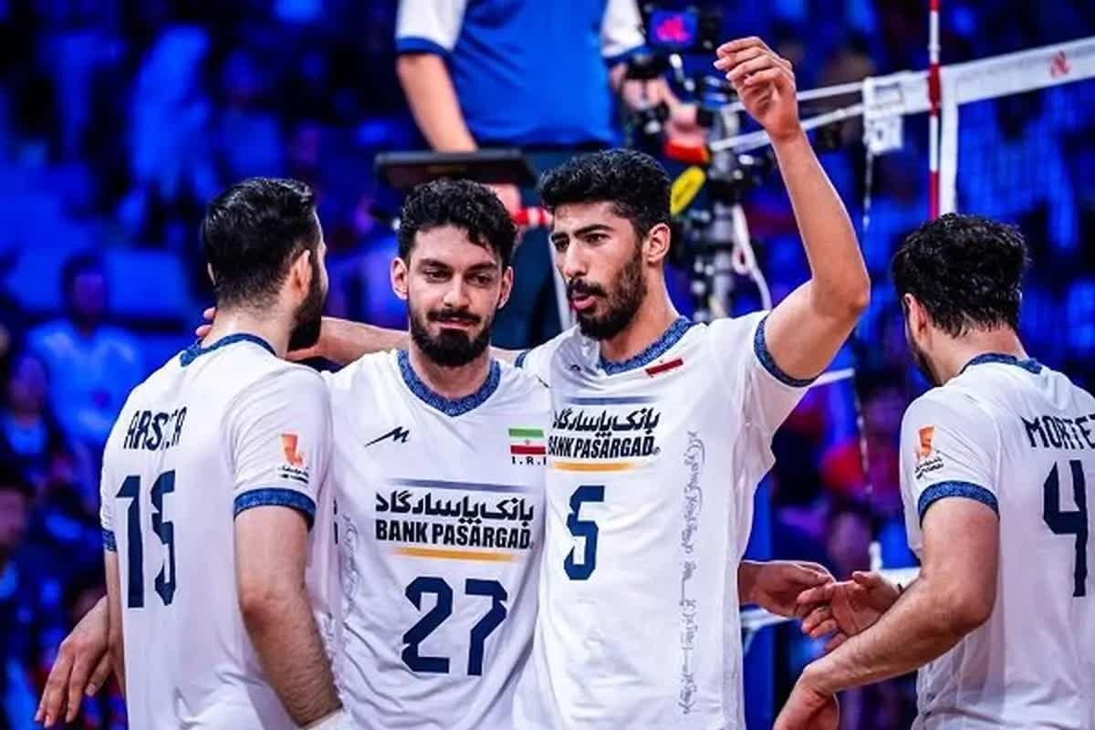 ساعت بازی امروز والیبال ایران مقابل اوکراین
