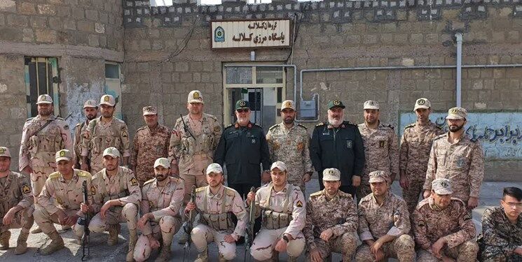 بازدید فرمانده نیروی زمینی سپاه از مرز مشترک ایران، ارمنستان و جمهوری آذربایجان