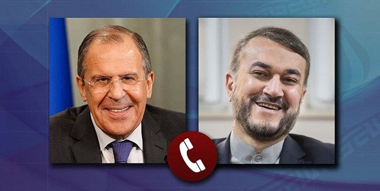 گفت‌وگوی امیرعبداللهیان با لاوروف؛ تحولات و شورش اخیر روسیه بررسی شد