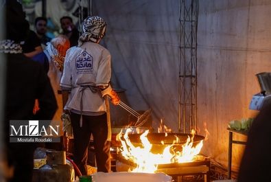 افطاری فلسطینی در قلب تهران