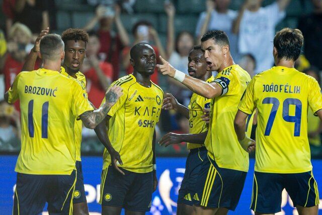 برد بزرگ النصر مقابل الاتحاد در سوپرجام با پاس گل رونالدو