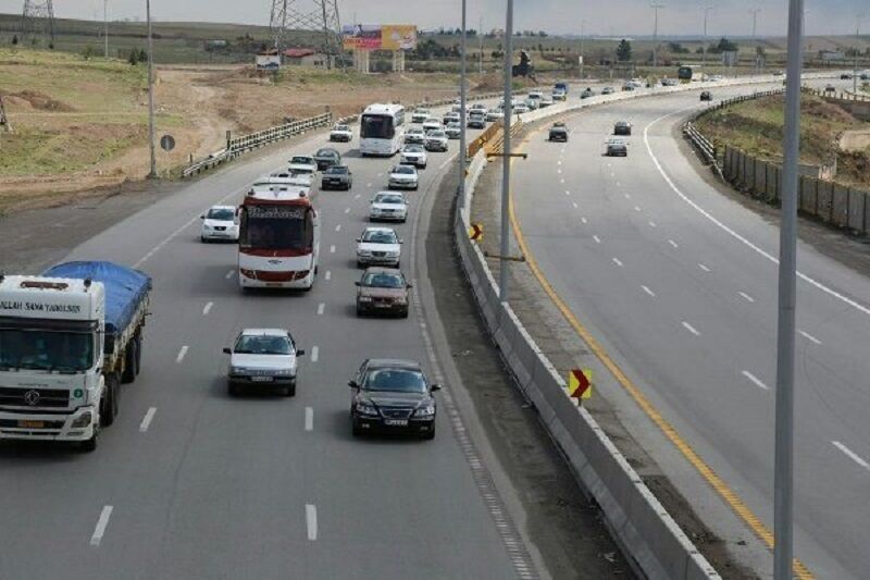 ترافیک سنگین در محورهای چالوس و هراز