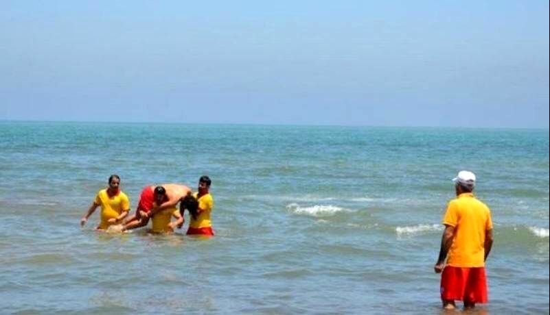 غرق شدن سه نوجوان در ساحل رامسر