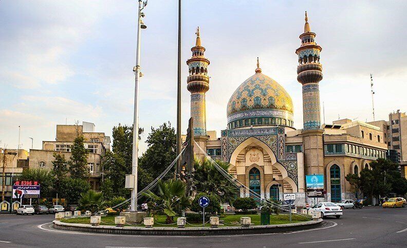 دیوارنگاره میدان فلسطین به روز شد؛ هشدار به اسرائیل + عکس