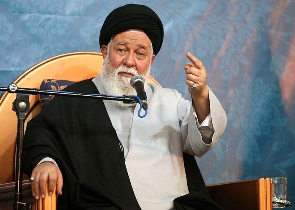 چهره خندان سیداحمد علم‌الهدی در دورهمی ائمه جمعه + عکس