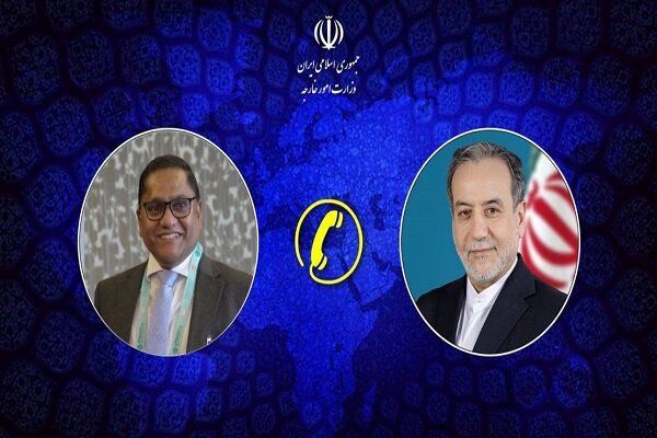 رایزنی وزرای امور خارجه جمهوری اسلامی ایران و سریلانکا