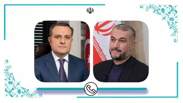رایزنی تلفنی وزرای امور خارجه ایران و جمهوری آذربایجان