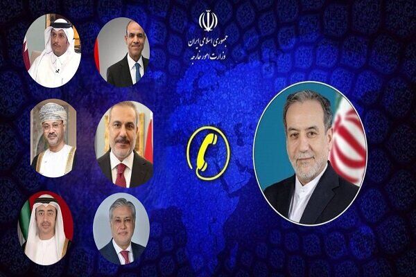 گفتگوهای تلفنی عراقچی با وزرای خارجه منطقه