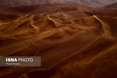 کوه های شنی کویر لوت