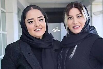  خوشگذرونی نرگس محمدی و فریبا نادری در فرانسه