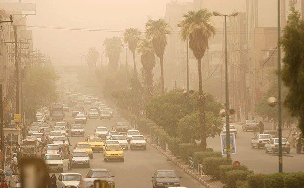 هشدار نفوذ توده بعدی خاک از عراق به خوزستان