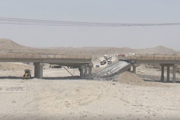 آخرین وضعیت پل گچین ۲ هرمزگان؛ عملیات بازسازی وارد مرحله نهایی شد