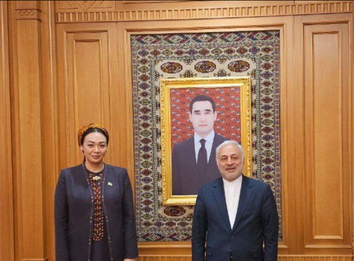 دیدار معاون وزیر خارجه ایران با رییس مجلس ترکمنستان