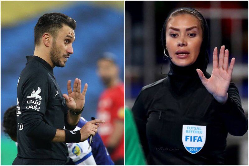 پیام عاشقانه خواهر برای داور جنجالی پرسپولیس + عکس