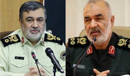 سردار سلامی روز فراجا را تبریک گفت