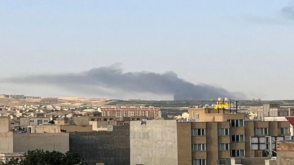 مهر: شنیده شدن صدای انفجار در بوئین زهرا