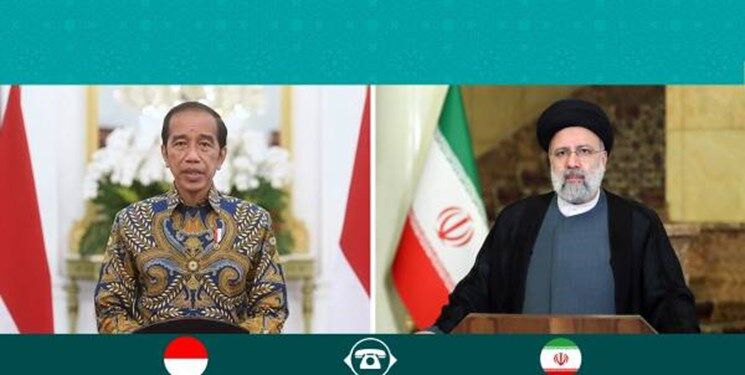 تاکید روسای جمهور ایران و اندونزی بر گسترش روابط در عرصه‌های مختلف
